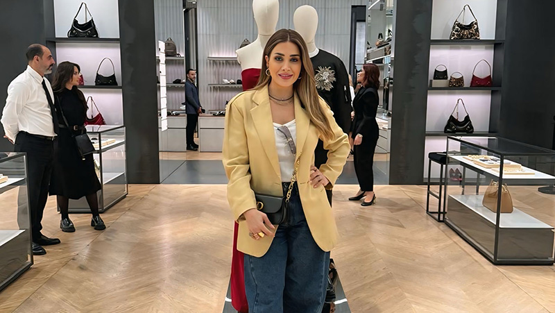 Mayssa Assaf Attends Exclusive Givenchy Client Evening in Dubai